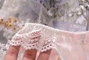Naisten silkkiset alushousut helmillä 3