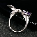 Naisten sormus kolibrilla D2262 5