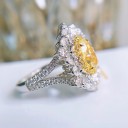 Naisten sormus kukalla D2078 3