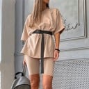 Naisten T-paita ja shortsit B880 3
