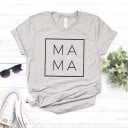 Naisten t-paita, jossa on teksti MAMA 6