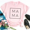 Naisten t-paita, jossa on teksti MAMA 3