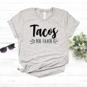 Naisten T-paita, jossa tacos-kuvio 4