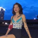 Naisten toppi perhosilla 4
