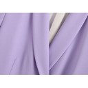 Naisten violetti takki 2