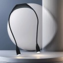 Nakkelampe LED To fleksible arme 3 lysfarver og 9 tilstande Strømforsyning 2x AA 30 x 15 cm Til læsning, strikning og camping 9