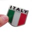 Naklejka samochodowa z flagą Włoch 3