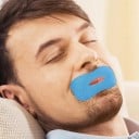 Naklejki przeciw chrapaniu w kształcie litery O Taśmy klejące zapobiegające oddychaniu przez usta 10 sztuk 4