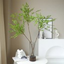 Nandina artificială 75 cm plantă decorativă pentru apartament birou și interior cu frunze realiste 3