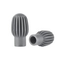 Napa de silicone para baquetas 3,3 x 1,5 cm 2 unid. Coberturas protetoras flexíveis para baquetas Acessórios de silicone universais altamente duráveis 4