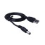 Napájací kábel USB na 5V DC 3.5mm 5.5 x 2.1 mm 80 cm 3