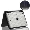 Napelemes LED kültéri világítás 16,5 x 13 cm 2400 mAh Mozgásérzékelő 3 üzemmód IP65 Fali lámpa a kertbe 1