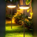 Napelemes világítás az útra 2 db Leng a szélben Magasság 53,3 és 83,3 cm LED IP65 Vízálló Meleg fehér Fekete Kertbe, teraszra és gyepre 4