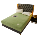 Napínacie elastické flanelové prestieradlo 90 x 200 cm, Hladké mäkké teplé prestieradlo, drží na mieste 1