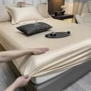Napínacie prestieradlo s gumou 400 TC rozmer 200 x 200 cm Jednofarebné hladké prestieradlo príjemné na dotyk Pre matrace do 30 cm 20