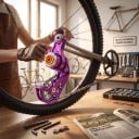 Napinacz łańcucha TANKE do 1 prędkości Single speed CNC rolki 11 zębów Aluminium Ustawienie tłumienia Dla MTB i Dirt Jump 8