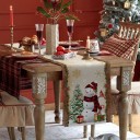 Nappe de Noël chemin de table 180 x 33 cm 4