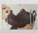 Napperon avec motif de chat 4