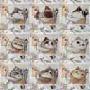 Napperon avec motif de chat 1