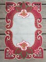 Napperon en dentelle avec des roses 1