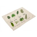 Napperons avec des feuilles 12