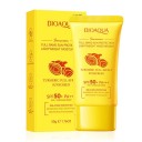 Napvédő krém SPF 50 arcra, testre és nyakra 50 g kurkumával, hidratáló és fehérítő napvédelem, napblokkoló az UV-sugárzás ellen 1