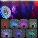 Náramková ambientní disco lampa s LED projekcí barevných světel dobíjecí přes USB výkon 3 W materiál PC na párty disco a domácí oslavy 5