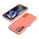 Nárazuvzdorný obal se stojánkem na Samsung Galaxy A26 Zvýšený lem fotoaparátu 2,5 mm i displeje 1 mm Drážky na bocích Pro video na šířku 12