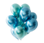 Narodeninové balóniky farebné 25 cm 10 ks 8