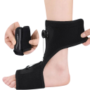 Nastavitelná kompresní ortéza na kotník univerzál 18–30 cm, zpevňující bandáž s otočným zapínáním pro sport a úlevu od bolesti 5