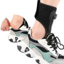 Nastavitelná kompresní ortéza na kotník univerzál 18–30 cm, zpevňující bandáž s otočným zapínáním pro sport a úlevu od bolesti 6