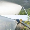 Nastaviteľná rozprašovacia tryska pre postrekovač 14x1.5 mosadzná atomizačná hlava čierna pre poľnohospodárske postreky 7