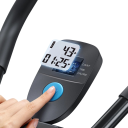 Nastavitelný posilovací stroj pro břišní a hýžďové svaly s LCD displejem, 2 sklony a 5 výšek, nosnost 200 kg, skládací, domácí cvičení 3