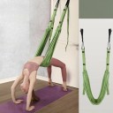 Nastaviteľný závesný popruh na vzdušnú jogu Pretiahnutie nôh a šnúr Farebný popruh na jogu, fitness a domáce cvičenie 4