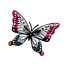Nástenná dekorácia motýľ H978 22