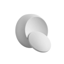 Nástenná LED lampa s tvarom zatmenia mesiaca, 14 x 7 cm, 5W, teplé biele svetlo, 2700-3500K, otočná, dekoratívne osvetlenie do interiéru 4
