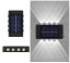 Nástěnná solární lampa 8 LED T1041 2