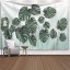 Nástěnná tapiserie s tropickými listy 1