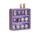 Nástěnný úložný box na figurky přísavný 30 x 8 x 30 cm PP plast pro organizaci a vystavení dekorací a sběratelských figurek 2