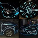 Nastro adesivo riflettente per auto 8 m 1