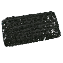 Nastro decorativo in pizzo con paillettes 1,5 cm x 10 m Nastro decorativo in poliestere con paillettes per decorare abiti, indumenti 1