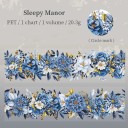 Nastro di adesivo decorativo 5 x 4 x 200 cm Motivo floreale Nastro adesivo decorativo per carta confezionamento regali creazione creativa e decorazioni 6