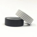 Nastro di carta adesivo a griglia 10 m x 15 mm nastro decorativo per pianificazione fai-da-te per scrapbooking e journaling di diversi 4