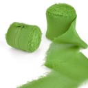 Nastro di chiffon strappato 5 m Nastro decorativo per regali Nastro vintage per decorazioni nuziali Creazione manuale Arredamento creativo Decorazione elegante 11