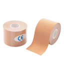 Nastro di sollevamento adesivo per il seno color carne Lift tape 5 m x 5 cm e 10 adesivi per capezzoli 3