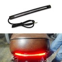 Nastro flessibile LED per freni moto 12 V con 48 LED Retro adesivo Dimensioni 20,5 x 1,3 x 0,8 cm Cavo di circa 50 cm Gomma e plastica 2