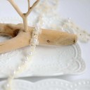 Nastro ricamato con perline 1,5 cm x 91 cm Nastro decorativo in poliestere per decorare abiti, accessori moda e decorazioni per matrimoni 5