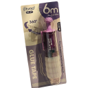 Nastro trasparente adesivo biadesivo 6 mm con applicatore manuale, ricariche intercambiabili, creazione creativa e forniture per ufficio 8