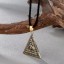 Naszyjnik męski w kształcie piramidy 1
