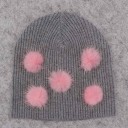 Natasha kindermuts met pompons 14